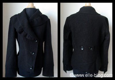 Veste cintre laine Phildar