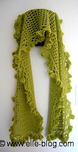 Etole au crochet en laine Cork de chez Rowan