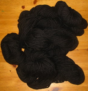 Pure laine noire Mercredi & Cie