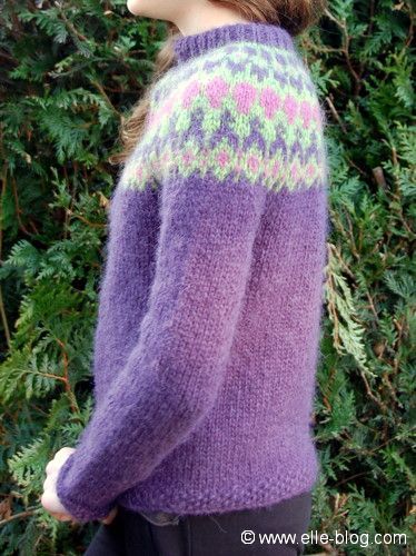 Modle tricot gratuit gilet isalndais